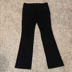 White House Black Market Black Flare Pants